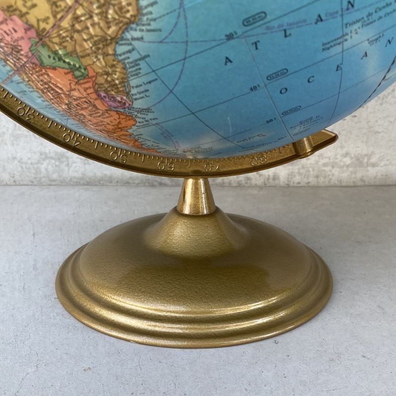 画像4: VINTAGE ANTIQUE CRAM'S IMPERIAL WORLD GLOBE ヴィンテージ アンティーク 地球儀 / コレクタブル 地図 インテリア 店舗什器 アメリカ USA (2)