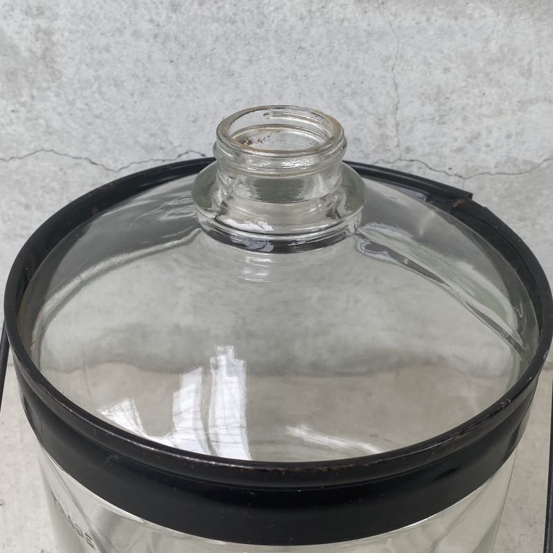 画像8: VINTAGE ANTIQUE PERFECTION STOVE CO. ヴィンテージ アンティーク パーフェクション ストーブ 瓶 / 燃料入れ  ガラス オブジェ インテリア USA アメリカ (1)