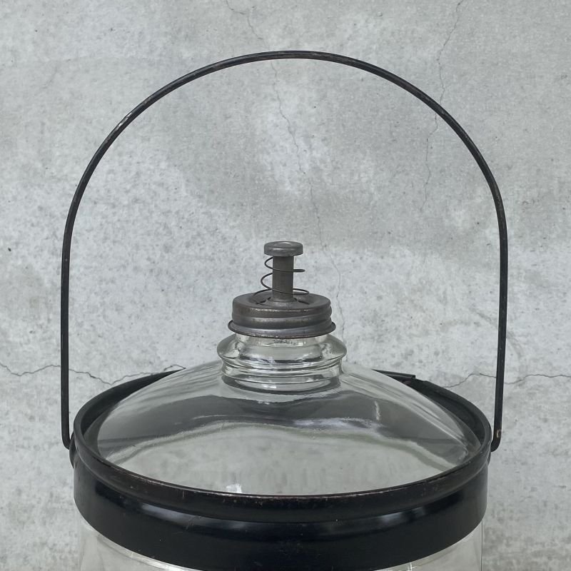 画像7: VINTAGE ANTIQUE PERFECTION STOVE CO. ヴィンテージ アンティーク パーフェクション ストーブ 瓶 / 燃料入れ  ガラス オブジェ インテリア USA アメリカ (1)