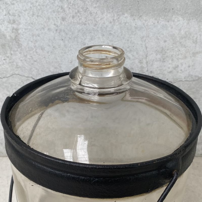 画像7: VINTAGE ANTIQUE PERFECTION STOVE CO. ヴィンテージ アンティーク パーフェクション ストーブ 瓶 / 燃料入れ  ガラス オブジェ インテリア アメリカ USA (2)