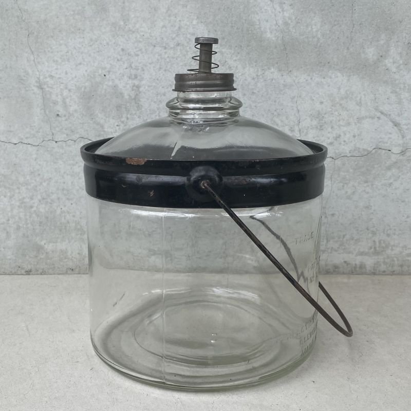 画像5: VINTAGE ANTIQUE PERFECTION STOVE CO. ヴィンテージ アンティーク パーフェクション ストーブ 瓶 / 燃料入れ  ガラス オブジェ インテリア USA アメリカ (1)