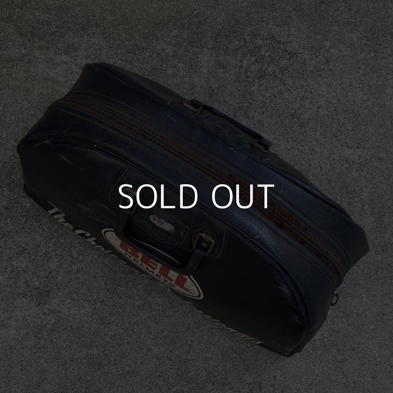 画像6: VINTAGE BELL HELMETS CHOICE OF PROFESSIONALS BAG ベル ヘルメットバッグ / コレクタブル モーター系 バイク ガレージ ディスプレイ 大 鞄 アメリカ USA