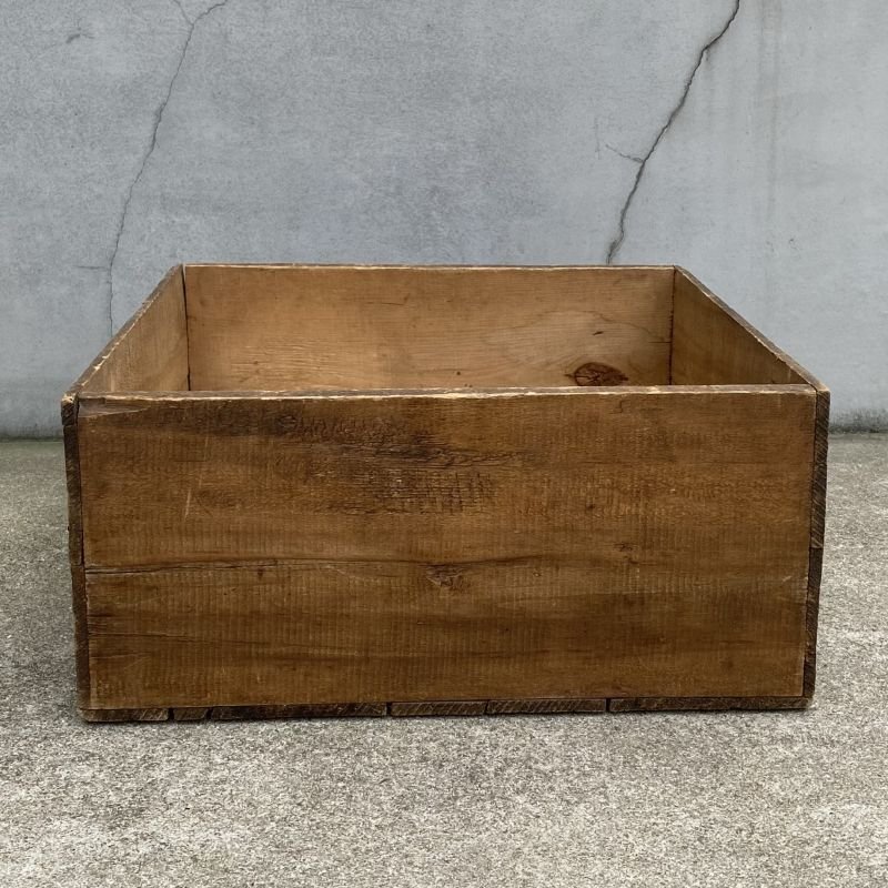 画像4: VINTAGE ANTIQUE WOOD CRATE WOODEN BOX ヴィンテージ アンティーク ウッドボックス 木箱 / コレクタブル 収納 ケース ガレージ ガーデニング ROBERT A.JOHNSTON CO. 店舗什器 アメリカ USA 