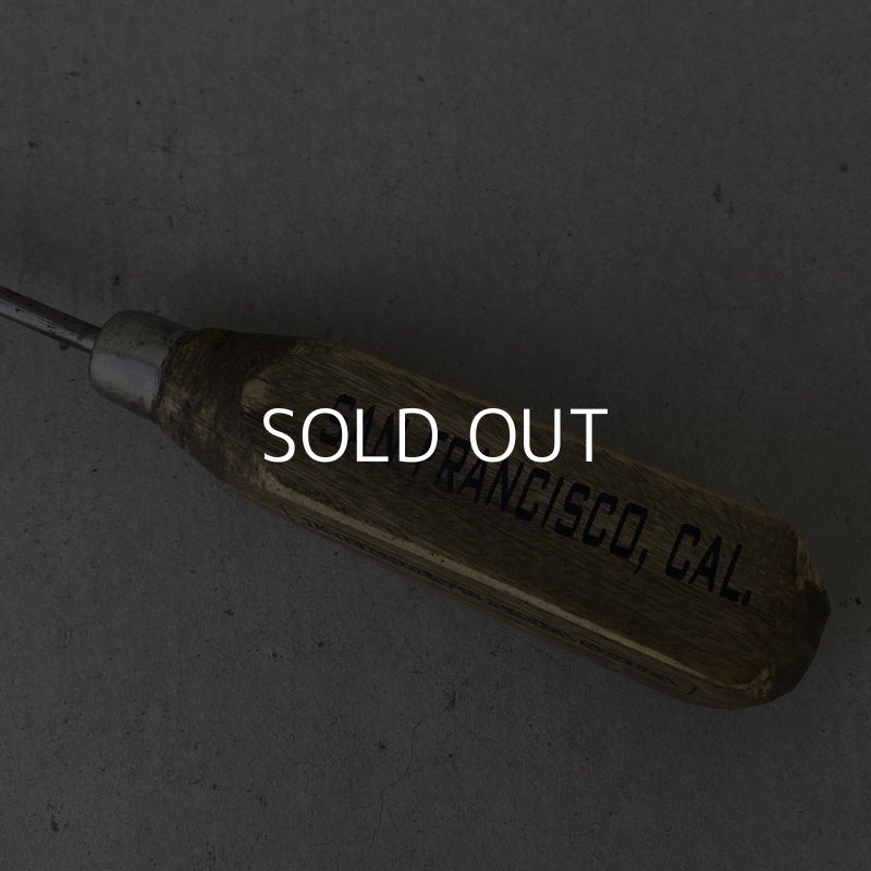 画像4: VINTAGE ANTIQUE ICEPICK ヴィンテージ アンティーク アイスピック 氷割り / オブジェ ディスプレイ インテリア ウッド 木製 バー BAR アメリカ (4)