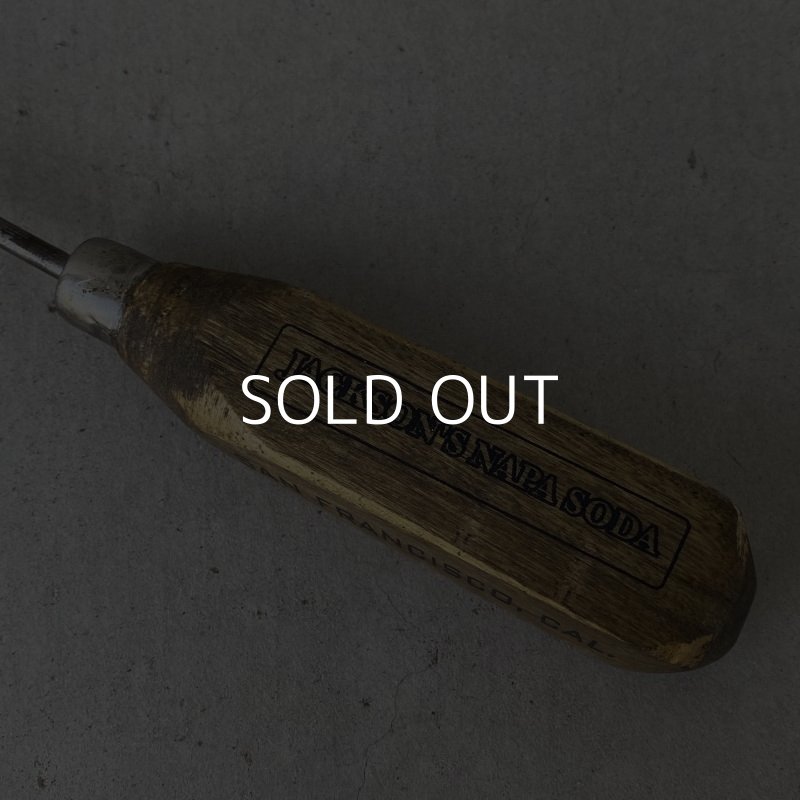 画像3: VINTAGE ANTIQUE ICEPICK ヴィンテージ アンティーク アイスピック 氷割り / オブジェ ディスプレイ インテリア ウッド 木製 バー BAR アメリカ (4)