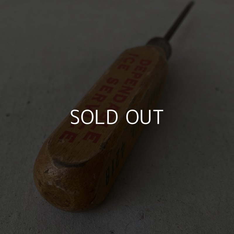 画像6: VINTAGE ANTIQUE ICEPICK ヴィンテージ アンティーク アイスピック 氷割り / オブジェ ディスプレイ インテリア ウッド 木製 バー BAR アメリカ (2)