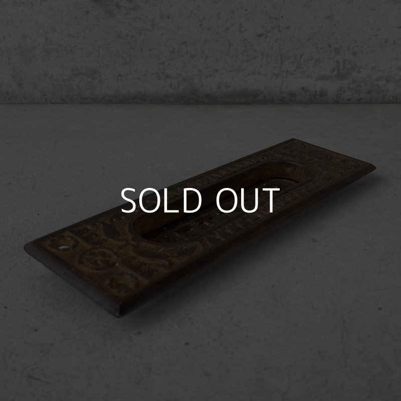 画像3: VINTAGE ANTIQUE LETTER SLOT ヴィンテージ アンティーク メールボックス レタースロット 郵便ポスト 郵便受け / ドアパーツ 建具 店舗什器 アメリカ USA (2)