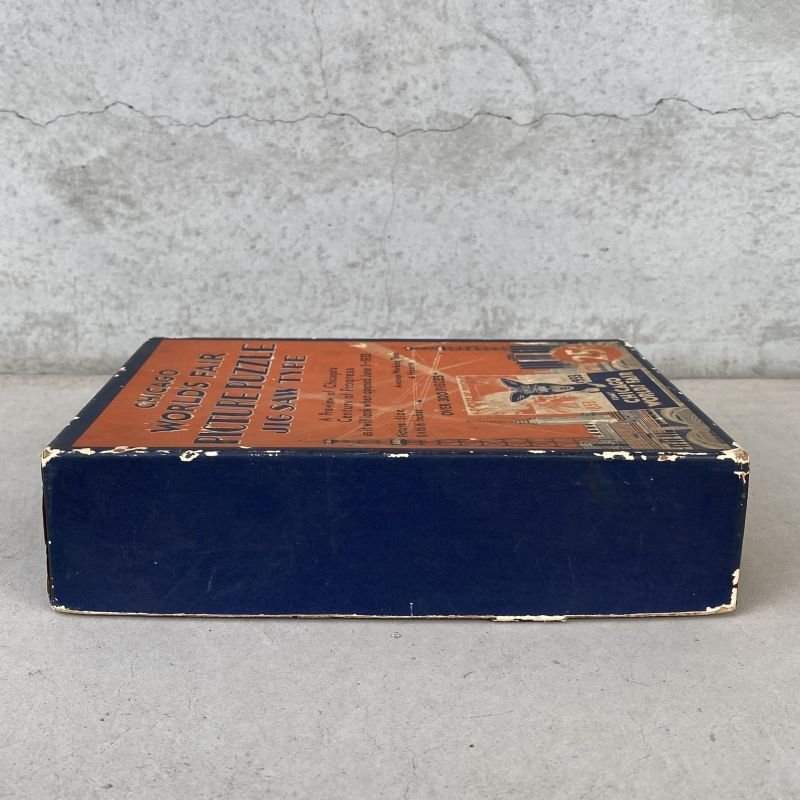 画像5: VINTAGE ANTIQUE CHICAGO WORLD'S FAIR PUZZLE 1933 ヴィンテージ アンティーク シカゴ万国博覧会 パズル / アドバタイジング コレクタブル ディスプレイ オブジェ 箱 アメリカ USA