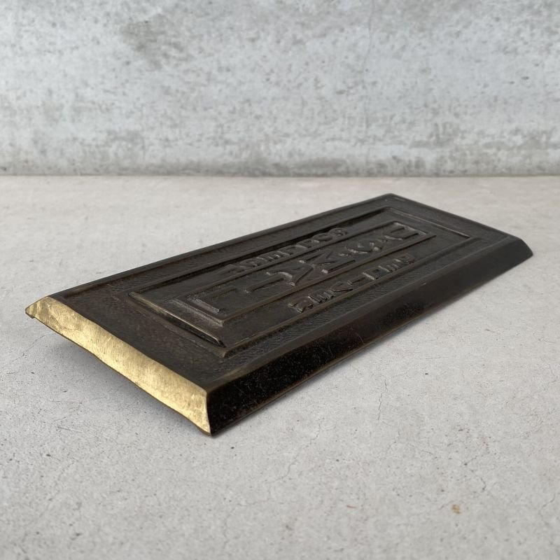 画像4: VINTAGE ANTIQUE MAILBOX ヴィンテージ アンティーク メールボックス レタースロット 郵便ポスト 郵便受け / ドアパーツ 建具 店舗什器 アメリカ USA (1)