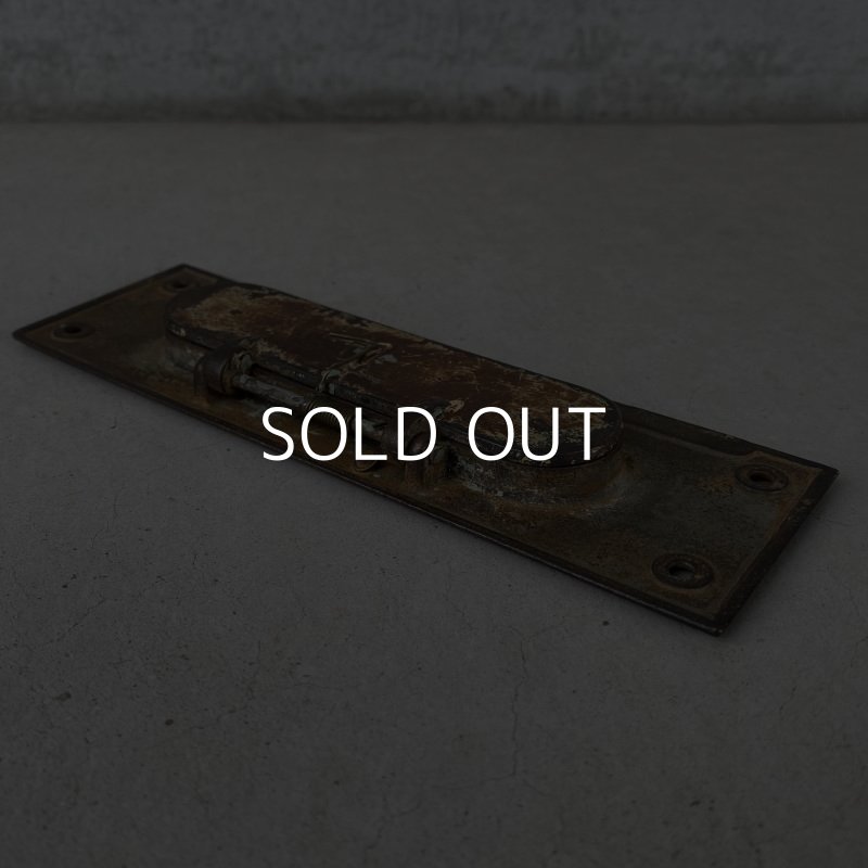 画像4: VINTAGE ANTIQUE LETTER SLOT ヴィンテージ アンティーク メールボックス レタースロット 郵便ポスト 郵便受け / ドアパーツ 建具 店舗什器 アメリカ USA (2)