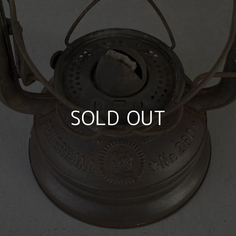 画像6: VINTAGE ANTIQUE FEUEERHAND LANTERN NR 260 ヴィンテージ アンティーク フュアーハンド ランタン オイルランプ ハリケーンランタン /  キャンプ アウトドア ドイツ (18)