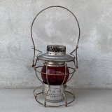 VINTAGE ANTIQUE HANDLAN ST.LOUIS RAILROAD LANTERN ヴィンテージ アンティーク レイルロード ランタン オイルランプ / キャンプ アウトドア 赤色 アメリカ USA (21)
