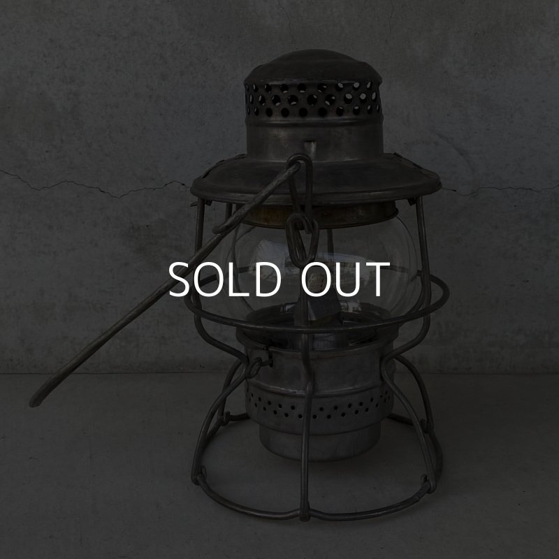 画像4: VINTAGE ANTIQUE ADLAKE KERO 400 RAILROAD LANTERN EL ヴィンテージ アンティーク アドレイク レイルロード ランタン オイルランプ / キャンプ アウトドア アメリカ USA (1)