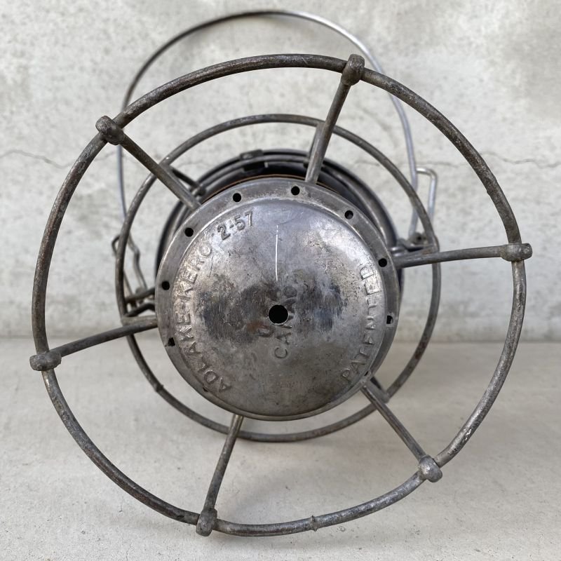 画像7: VINTAGE ANTIQUE ADLAKE KERO 400 RAILROAD LANTERN NYCS ヴィンテージ アンティーク アドレイク レイルロード ランタン オイルランプ / キャンプ アウトドア 赤色 アメリカ USA (20)