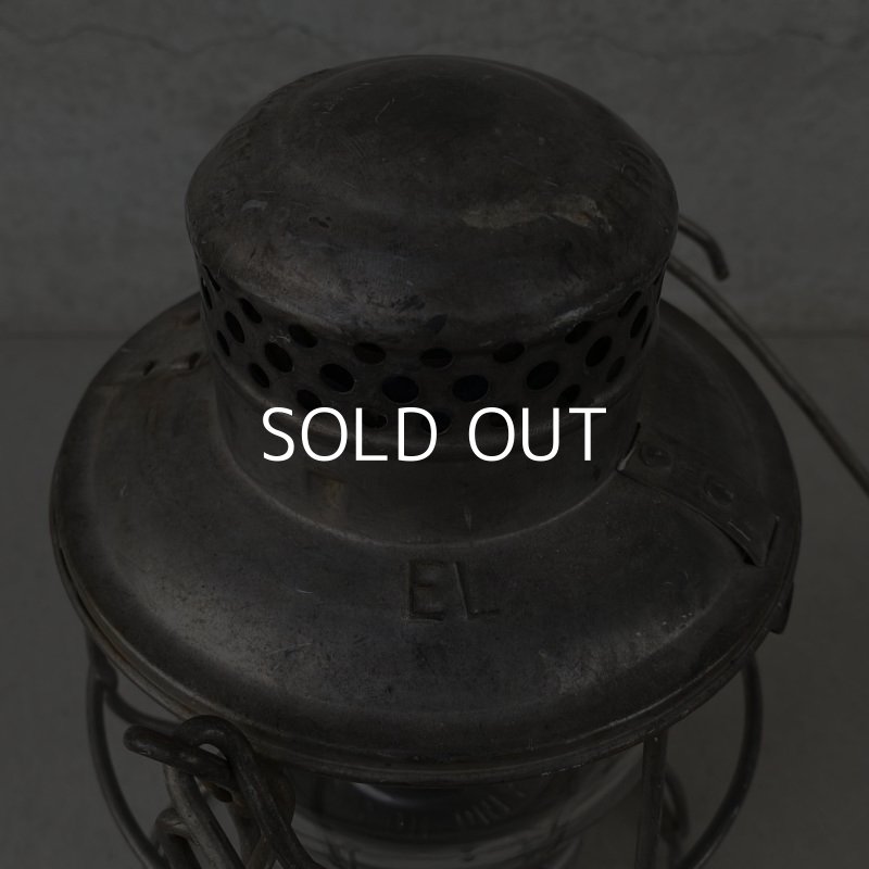 画像6: VINTAGE ANTIQUE ADLAKE KERO 400 RAILROAD LANTERN EL ヴィンテージ アンティーク アドレイク レイルロード ランタン オイルランプ / キャンプ アウトドア アメリカ USA (1)