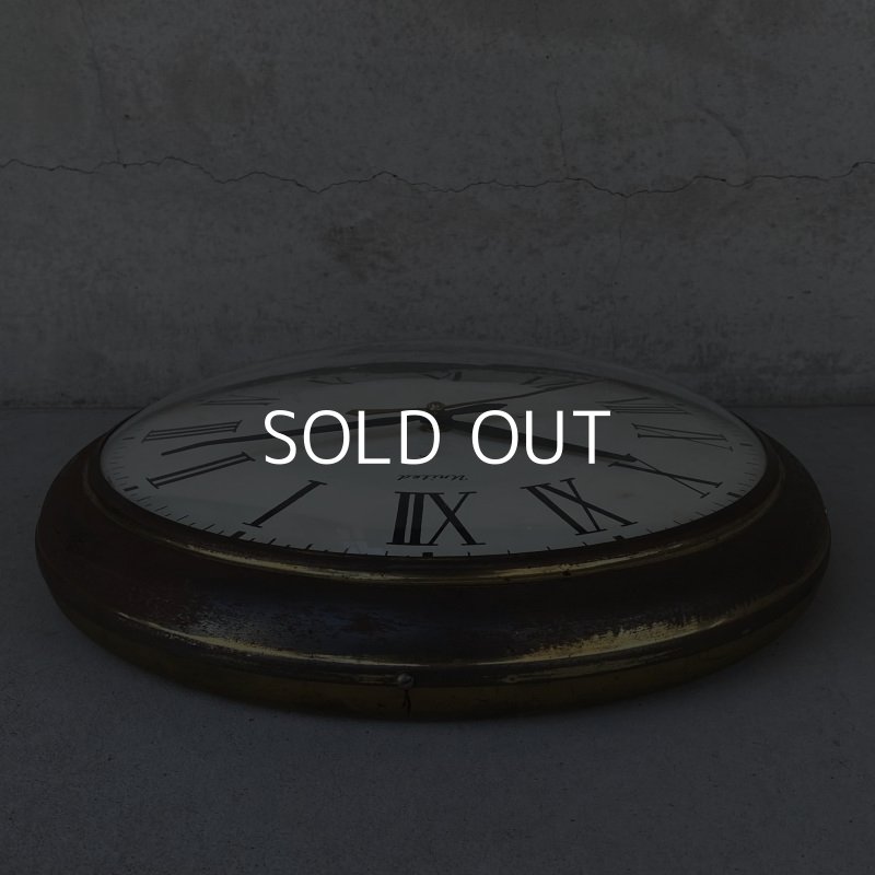 画像4: VINTAGE ANTIQUE WALL CLOCK UNITED CLOCK ヴィンテージ アンティーク ウォールクロック 壁掛け時計 / インダストリアル コレクタブル スクールクロック 店舗什器 アメリカ USA