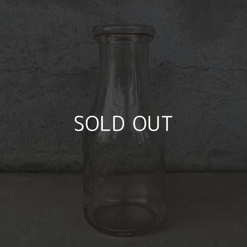 画像4: VINTAGE ANTIQUE BOTTOLE ヴィンテージ アンティーク ガラス瓶 ボトル  /  ガラス ディスプレイ インテリア ミルク瓶 アメリカ USA