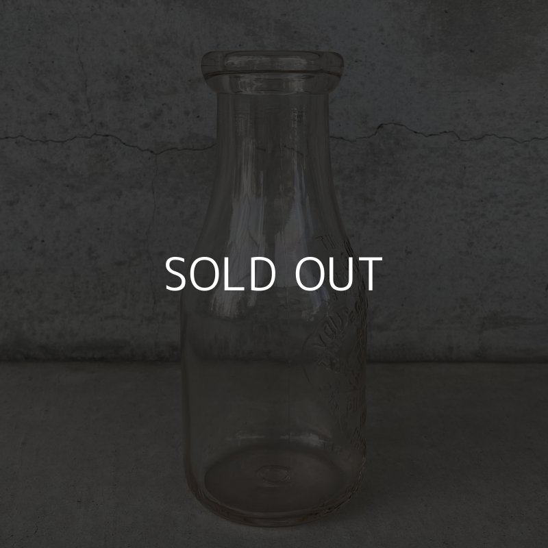 画像3: VINTAGE ANTIQUE BOTTOLE ヴィンテージ アンティーク ガラス瓶 ボトル  /  ガラス ディスプレイ インテリア ミルク瓶 アメリカ USA