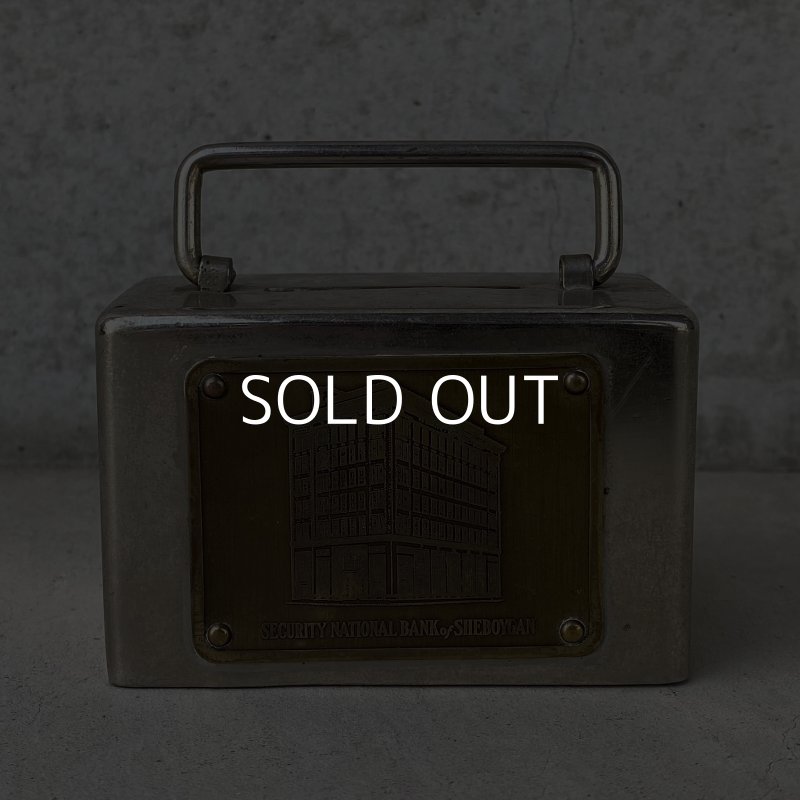 画像2: VINTAGE ANTIQUE COIN BANK ヴィンテージ アンティーク コインバンク 貯金箱 / コレクタブル オブジェ インテリア ノベルティー 銀行 アメリカ USA (3)