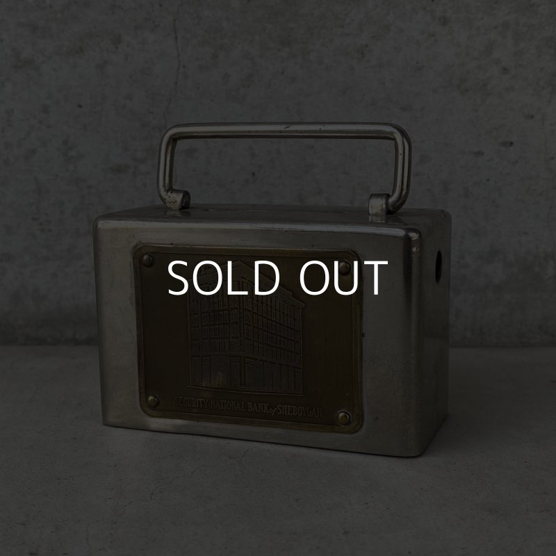 画像1: VINTAGE ANTIQUE COIN BANK ヴィンテージ アンティーク コインバンク 貯金箱 / コレクタブル オブジェ インテリア ノベルティー 銀行 アメリカ USA (3)