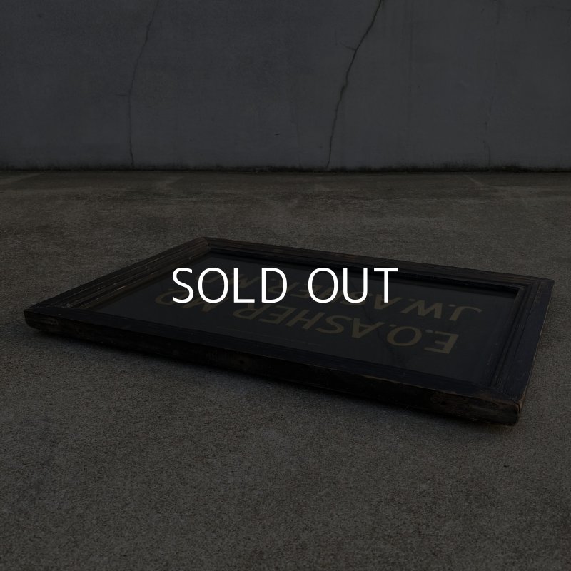 画像3: VINTAGE ANTIQUE SIGN ヴィンテージ アンティーク  看板 サイン / コレクタブル インテリア ウォールインテリア 病院 壁掛け ガラス ウッド 店舗什器 アメリカ USA