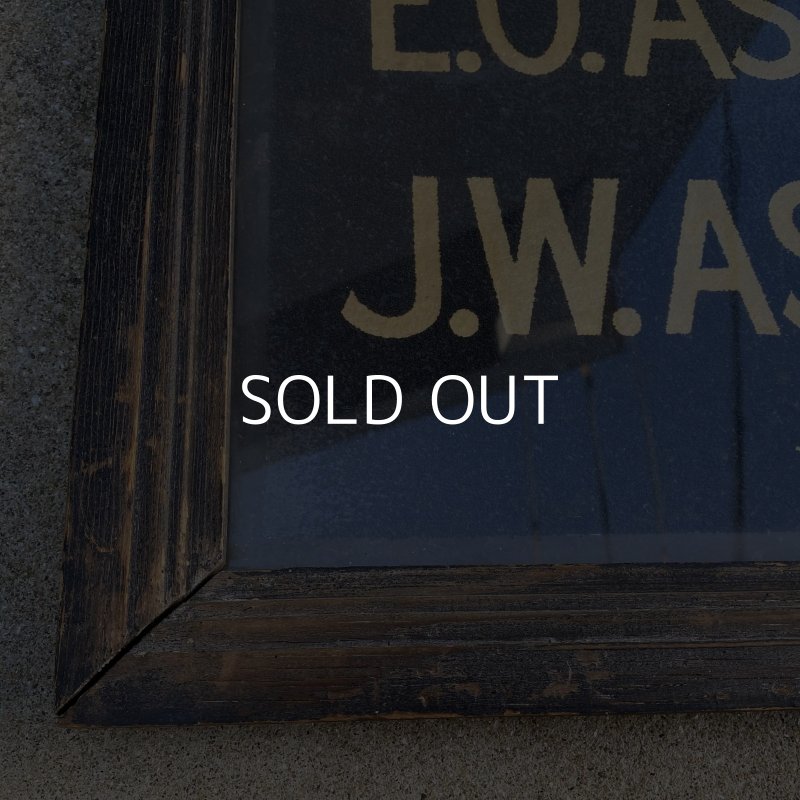 画像6: VINTAGE ANTIQUE SIGN ヴィンテージ アンティーク  看板 サイン / コレクタブル インテリア ウォールインテリア 病院 壁掛け ガラス ウッド 店舗什器 アメリカ USA