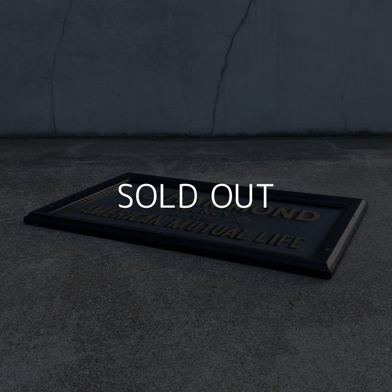 画像3: VINTAGE ANTIQUE SIGN ヴィンテージ アンティーク  看板 サイン / コレクタブル インテリア ウォールインテリア オフィス 壁掛け ウッド 企業物 店舗什器 アメリカ USA