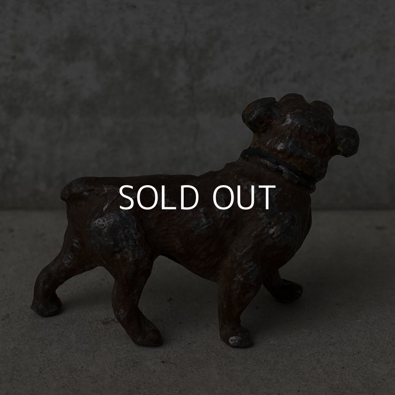 画像2: VINTAGE ANTIQUE BULLDOG  OBJECT ヴィンテージ アンティーク ブルドッグ オブジェ / コレクタブル ディスプレイ インテリア 犬 置物 小物 雑貨 アメリカ USA