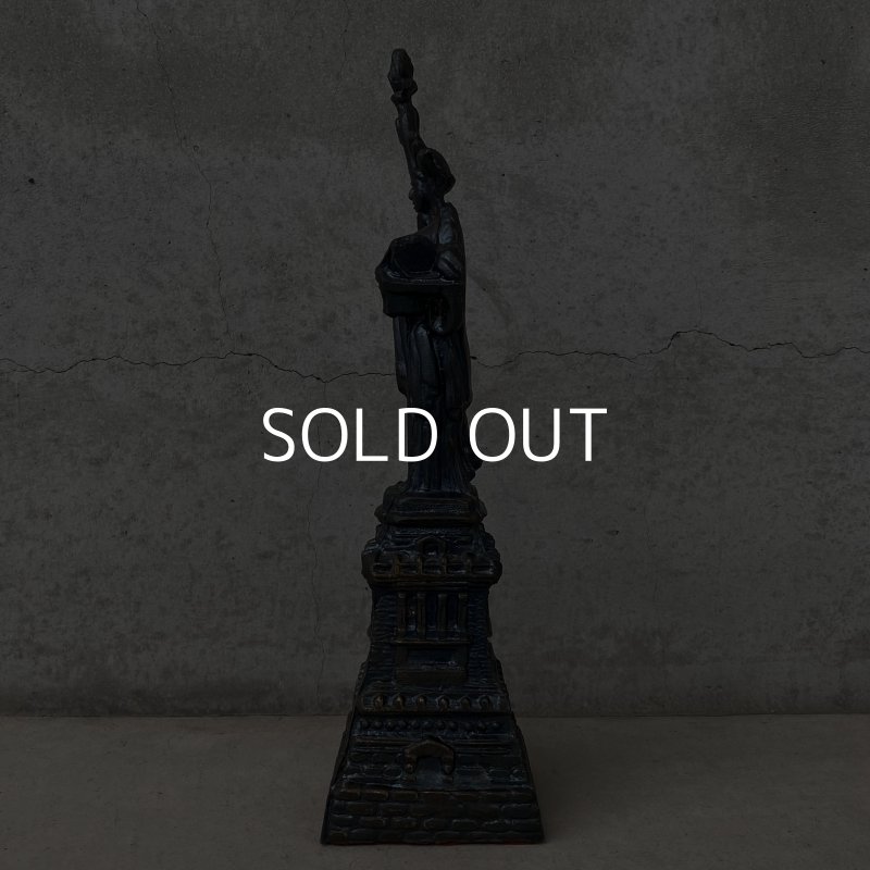 画像4: VINTAGE ANTIQUE STATUE OF LIBERTY ヴィンテージ アンティーク 自由の女神 / コレクタブル オブジェ インテリア ディスプレイ 置物 雑貨 アメリカ (2)