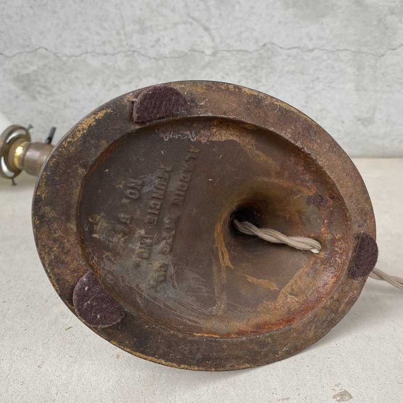 画像9: VINTAGE ANTIQUE DESKLAMP ALADDIN MFG Co. ヴィンテージ アンティーク デスクランプ スタンドライト 卓上ライト 照明 / ミルクガラスシェード グースネック アメリカ