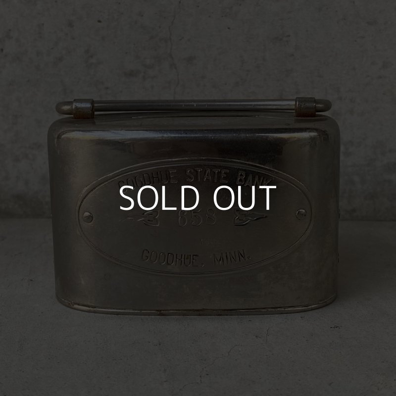 画像2: VINTAGE ANTIQUE COIN BANK ヴィンテージ アンティーク コインバンク 貯金箱 / コレクタブル オブジェ インテリア ノベルティー 銀行 アメリカ USA (8)