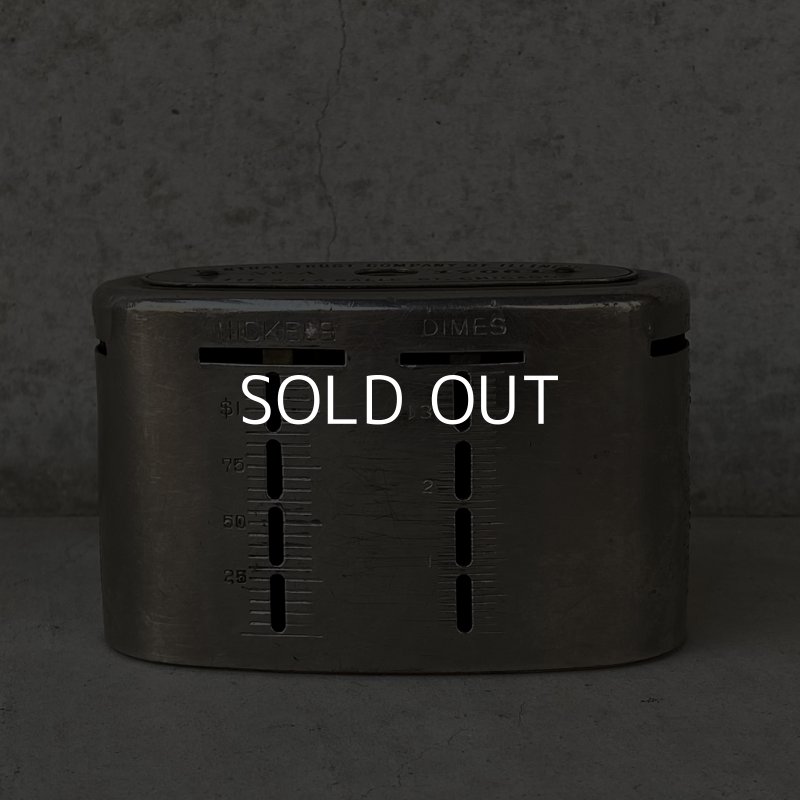 画像2: VINTAGE ANTIQUE COIN BANK ヴィンテージ アンティーク コインバンク 貯金箱 / コレクタブル オブジェ インテリア ノベルティー 銀行 アメリカ USA (9)