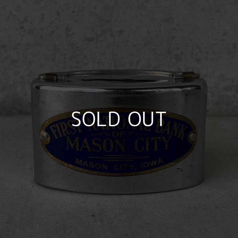 画像2: VINTAGE ANTIQUE COIN BANK ヴィンテージ アンティーク コインバンク 貯金箱 / コレクタブル オブジェ インテリア ノベルティー 銀行 アメリカ USA (1)