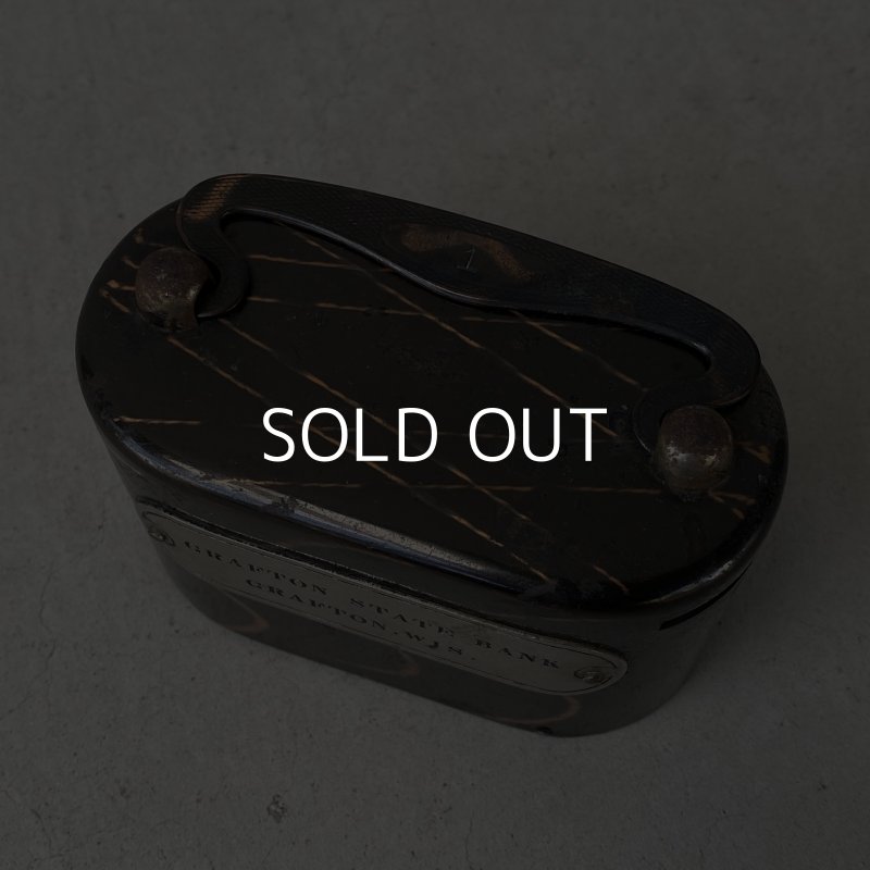 画像6: VINTAGE ANTIQUE COIN BANK JAPANED JAPANCOLOR ヴィンテージ アンティーク コインバンク 貯金箱 ジャパンド ジャパンカラー / コレクタブル オブジェ インテリア ノベルティー 銀行 アメリカ