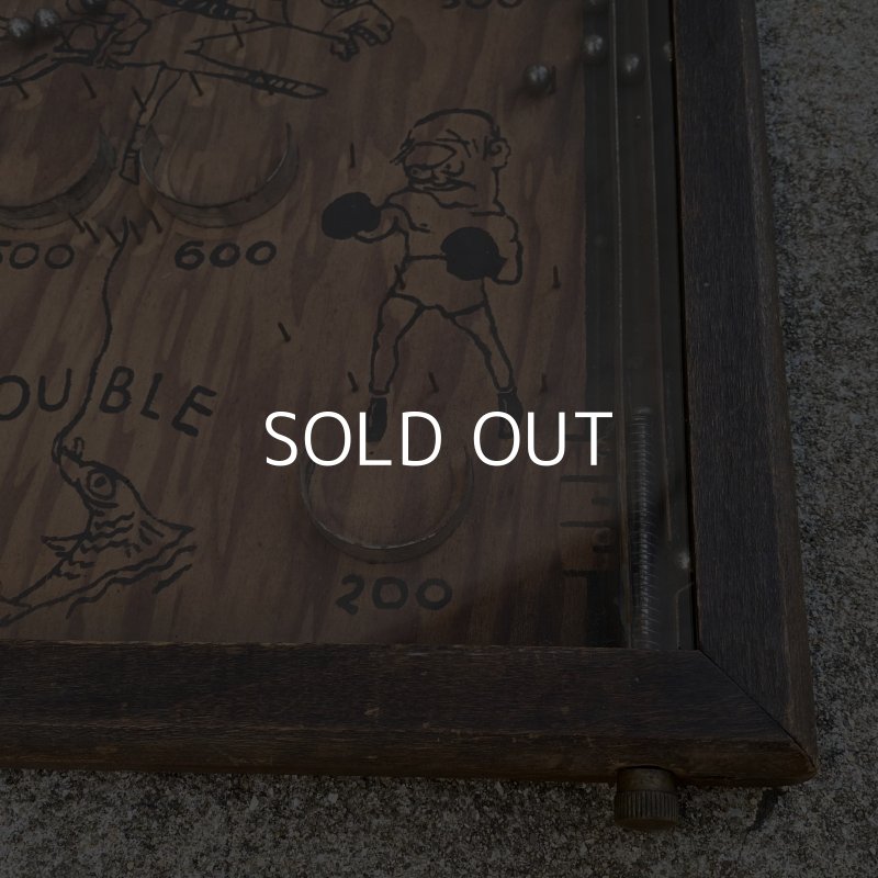 画像7: VINTAGE ANTIQUE CLOWN N UP PINBALL GAME ヴィンテージ アンティーク ピンボールゲーム パチンコ  / コレクタブル 卓上ゲーム ディスプレイ 木製 アメリカ