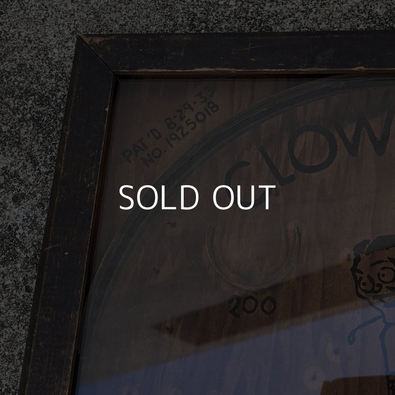 画像5: VINTAGE ANTIQUE CLOWN N UP PINBALL GAME ヴィンテージ アンティーク ピンボールゲーム パチンコ  / コレクタブル 卓上ゲーム ディスプレイ 木製 アメリカ