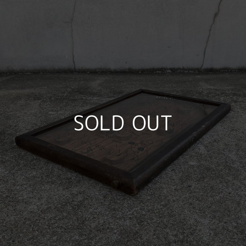 画像3: VINTAGE ANTIQUE CLOWN N UP PINBALL GAME ヴィンテージ アンティーク ピンボールゲーム パチンコ  / コレクタブル 卓上ゲーム ディスプレイ 木製 アメリカ