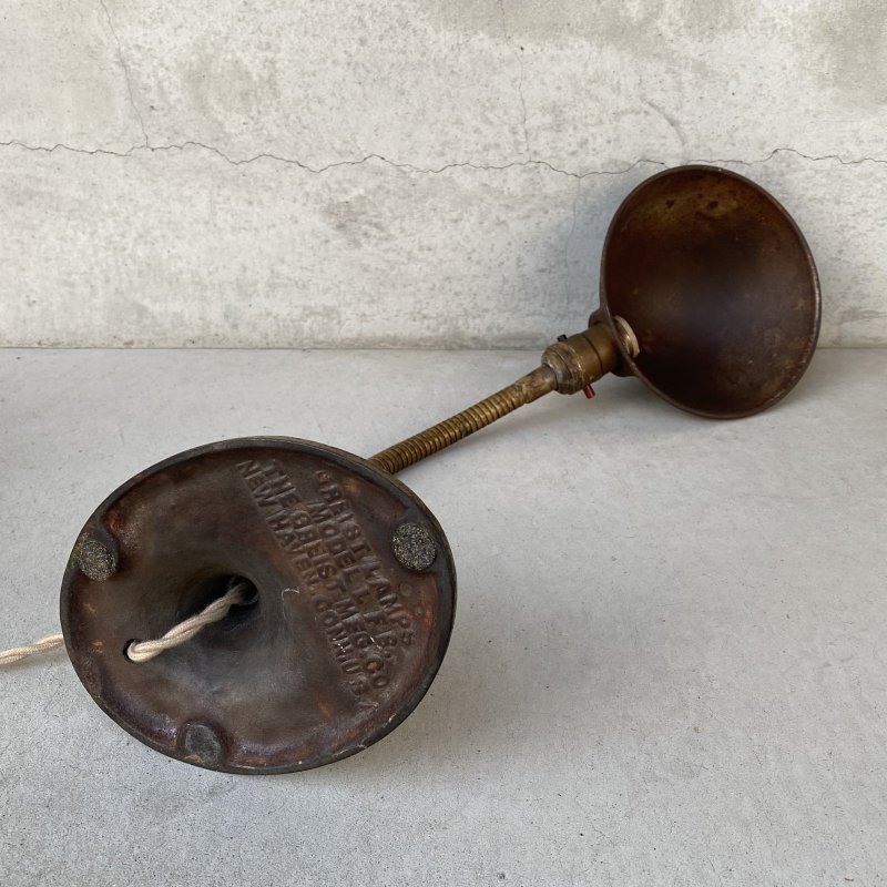 画像6: VINTAGE ANTIQUE DESKLAMP THE GREIST MFG CO ヴィンテージ アンティーク デスクランプ スタンドライト 卓上ライト 照明 / グースネック アイアン 鉄 店舗什器 アメリカ