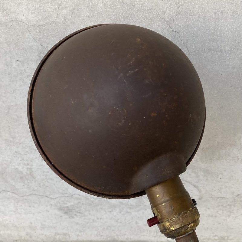 画像5: VINTAGE ANTIQUE DESKLAMP THE GREIST MFG CO ヴィンテージ アンティーク デスクランプ スタンドライト 卓上ライト 照明 / グースネック アイアン 鉄 店舗什器 アメリカ