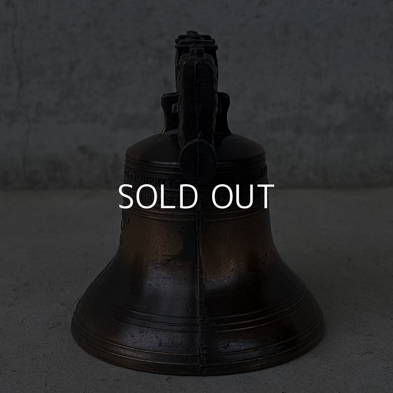 画像4: VINTAGE ANTIQUE LIBERTY BELL JAPANNED ヴィンテージ アンティーク リバティーベル 自由の鐘 ジャパンカラー ジャパンド / コレクタブル オブジェ 鈴 鐘 雑貨 小物 アメリカ