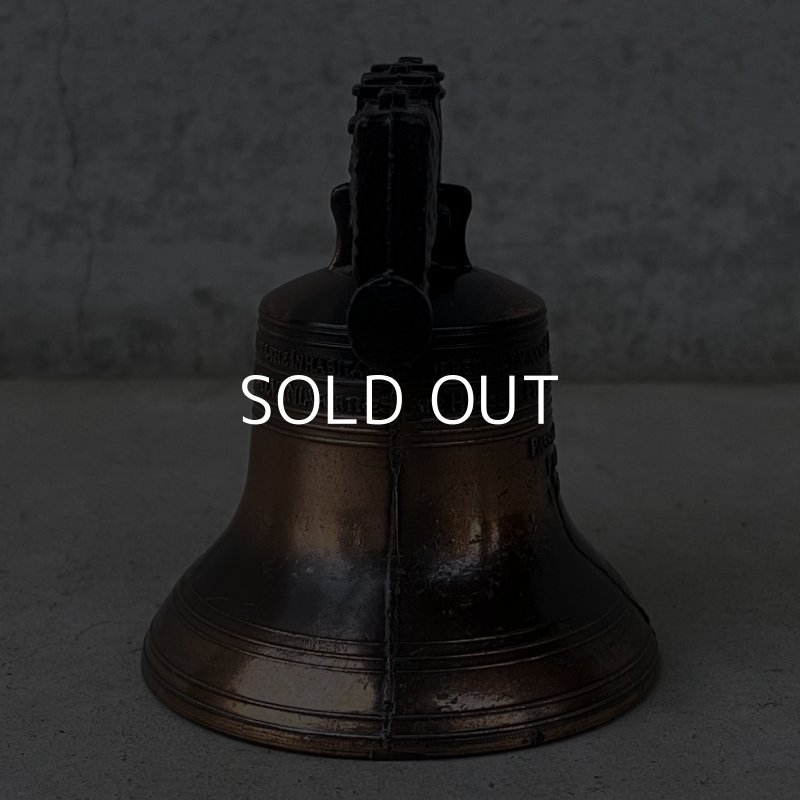 画像3: VINTAGE ANTIQUE LIBERTY BELL JAPANNED ヴィンテージ アンティーク リバティーベル 自由の鐘 ジャパンカラー ジャパンド / コレクタブル オブジェ 鈴 鐘 雑貨 小物 アメリカ