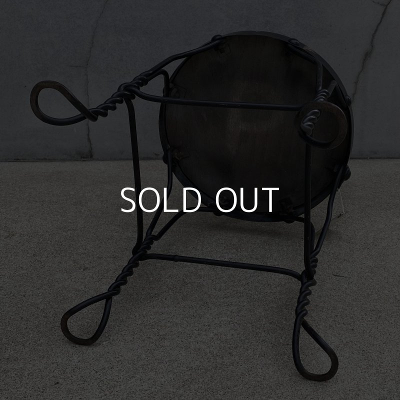 画像7: VINTAGE ANTIQUE KIDS CHAIR PARLOR CHAIR ヴィンテージ アンティーク 椅子 アイスクリームチェア パーラーチェア / キッズ 子供用 家具 インテリア アイアン 店舗什器 アメリカ USA (2)