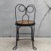 画像3: VINTAGE ANTIQUE KIDS CHAIR PARLOR CHAIR ヴィンテージ アンティーク 椅子 アイスクリームチェア パーラーチェア / キッズ 子供用 家具 インテリア アイアン 店舗什器 アメリカ USA (1)