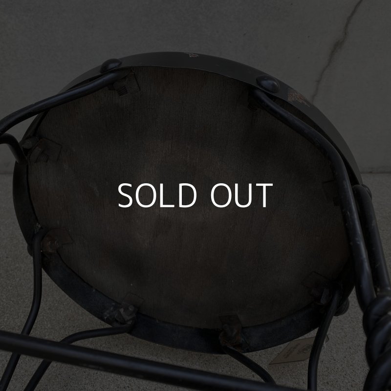 画像8: VINTAGE ANTIQUE KIDS CHAIR PARLOR CHAIR ヴィンテージ アンティーク 椅子 アイスクリームチェア パーラーチェア / キッズ 子供用 家具 インテリア アイアン 店舗什器 アメリカ USA (2)