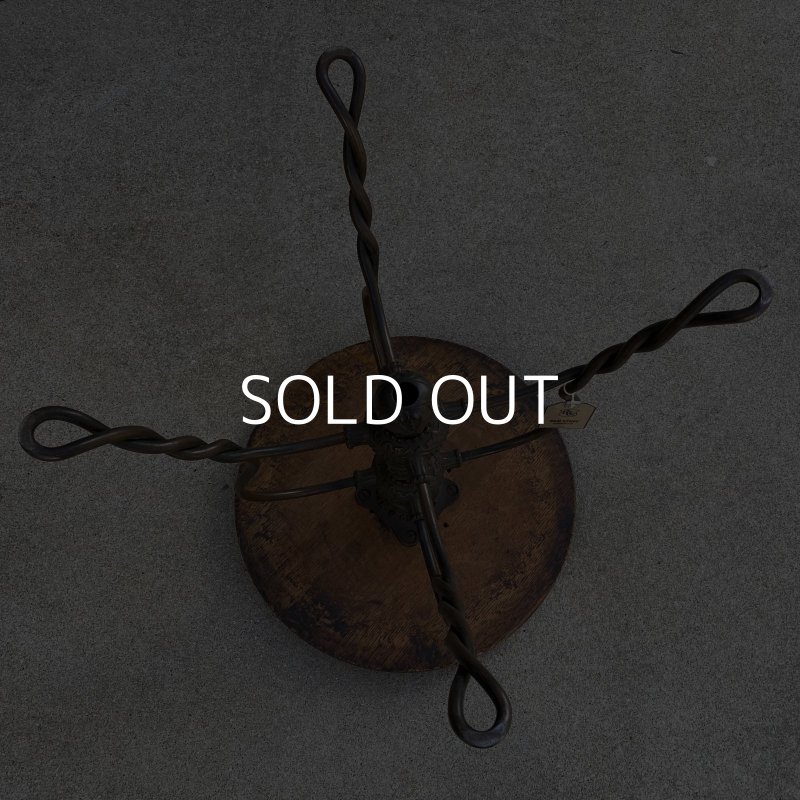 画像6: VINTAGE ANTIQUE TONK PIANO CHAIR STOOL  ヴィンテージ アンティーク ピアノチェア スツール 椅子 / 回転いす ウッド アイアン 木製 鉄 家具 店舗什器 アメリカ