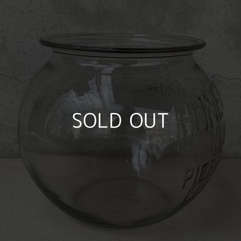 画像3: VINTAGE ANTIQUE  GLASS GLOBE BOWL ヴィンテージ アンティーク ガラス ボウル グローブ 瓶 / ディスプレイ インテリア 収納 カフェ HONEY 店舗什器 アメリカ USA