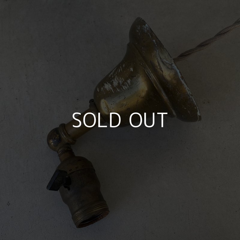 画像3: VINTAGE ANTIQUE LAMP LIGHT WALL LAMP ヴィンテージ アンティーク ライト ウォールランプ 壁付け照明 ブラケットランプ / ランプ 真鍮 GE 店舗什器 アメリカ USA 13