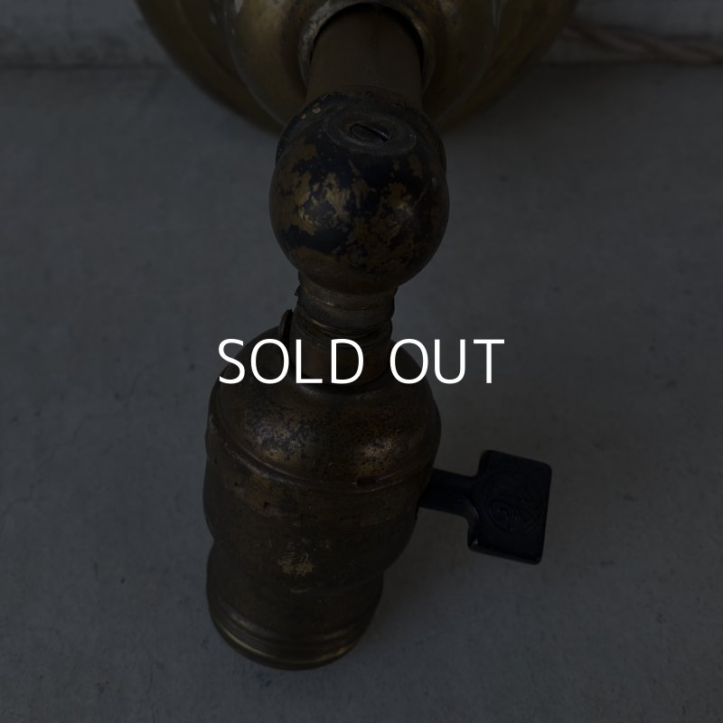 画像7: VINTAGE ANTIQUE LAMP LIGHT WALL LAMP ヴィンテージ アンティーク ライト ウォールランプ 壁付け照明 ブラケットランプ / ランプ 真鍮 GE 店舗什器 アメリカ USA 13