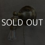 VINTAGE ANTIQUE LAMP LIGHT WALL LAMP ヴィンテージ アンティーク ライト ウォールランプ 壁付け照明 ブラケットランプ / ランプ 真鍮 店舗什器 アメリカ USA 12