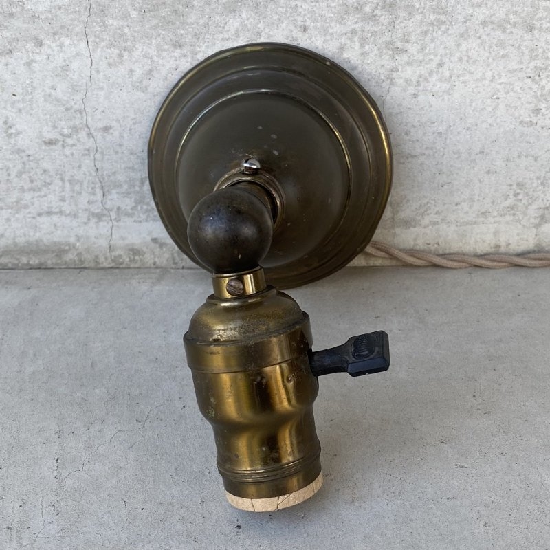 画像5: VINTAGE ANTIQUE LAMP LIGHT WALL LAMP ヴィンテージ アンティーク ライト ウォールランプ 壁付け照明 ブラケットランプ / ランプ ARROW 真鍮 店舗什器 アメリカ USA 14